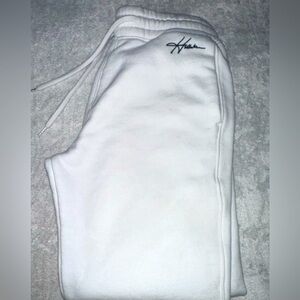 EUC Boys Hollister Joggers Jogging Pants Size Men XXS White